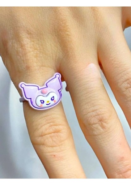 Kuromi Mor Çocuk Yüzük fiyatları