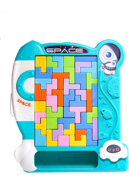 ERKEN Çocukluk Eğitim Oyuncakları Tetris Bulmaca Bulmaca Blok Oyunu (Yurt Dışından)