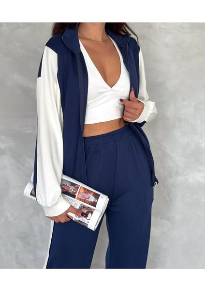 Kadın Biyeli Fermuarlı Alt Üst Modal Takım fiyatları