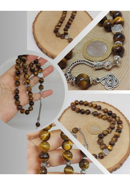 Kaplangözü Taşı 33LÜK Tesbih 10MM (8936)