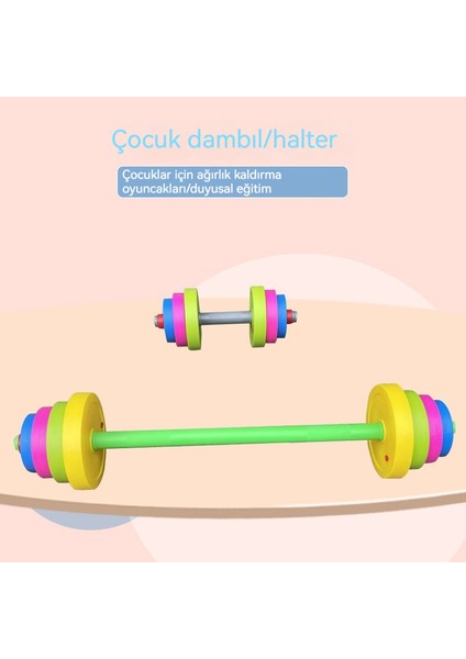 Anaokulu Sabah Egzersiz Ekipmanları Pervane Çocuk Halter Oyuncakları Çocuk Halter Plastik Dambıl Duyusal Eğitim Ekipmanları (Yurt Dışından) fiyatları