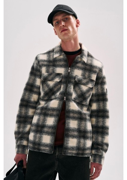 B.ıntl Clayton Overshirt GY35 Concrete