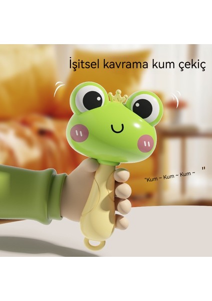 Eleganceemporium Bebek Küçük Kum Çekiç El Rattle Oyuncak (Yurt Dışından)