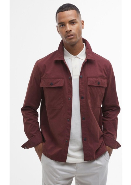 B.ıntl Rocco Overshirt RE98 Bordeaux