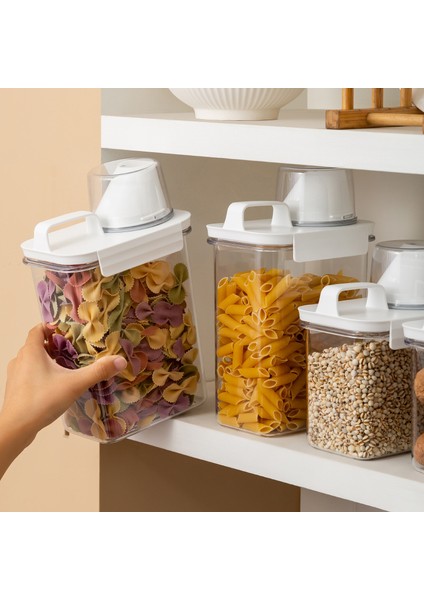 1100ML Depolama Konteynerleri Tam Tahıl Neme Dayanıklı Sızdırmazlık Kavanozları (Yurt Dışından)