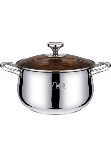 Paslanmaz Çelik Kabuklu Deniz Ürünleri Kavisli Katmanlı Tencere Büyük Kapasiteli Tencere (Yurt Dışından)