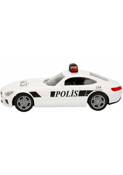 1:20 Uzaktan Kumandalı Suncon Polis Arabası 21 Cm. - Beyaz-1 modelleri