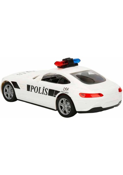 1:20 Uzaktan Kumandalı Suncon Polis Arabası 21 Cm. - Beyaz-1 fırsatları