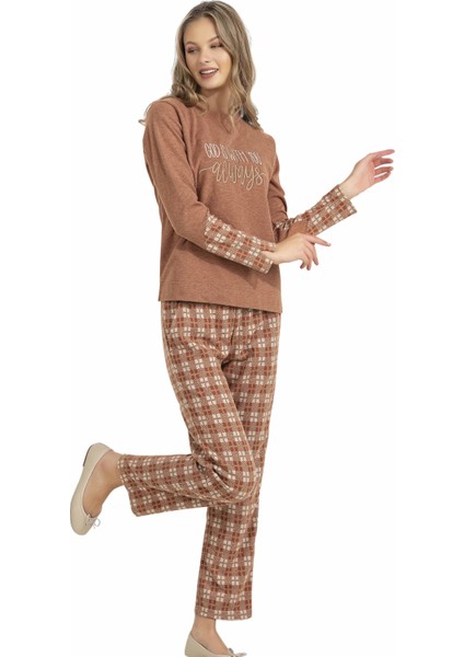 Kışlık Uzun Kol Pijama Takımı Dowry 09-99