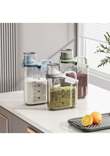 2500ML Depolama Konteynerleri Tam Tahıl Depolama Kavanozları (Yurt Dışından)