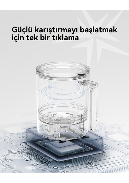 MIBAN2S Tam Otomatik Karıştırma Kabı Matkabı Manyetik Karıştırma Kabı (Yurt Dışından)