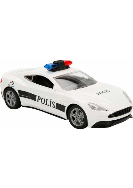 1:20 Uzaktan Kumandalı Suncon Polis Arabası 21 Cm. - Beyaz-2 fiyatları