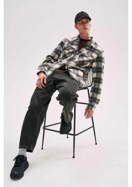 B.ıntl Clayton Overshirt GY35 Concrete