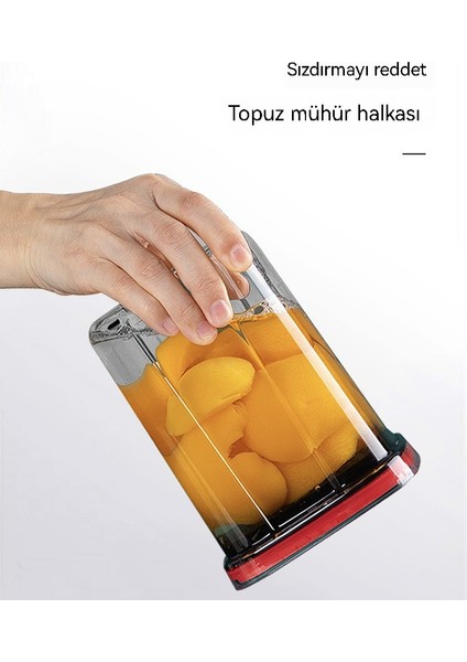2 Adet 600ML Depolama Konteynerleri Döner Sızdırmaz Organizatör Kutusu (Yurt Dışından)