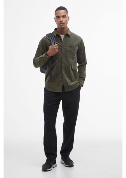 B.ıntl Elton Overshirt GN84 Uniform Green