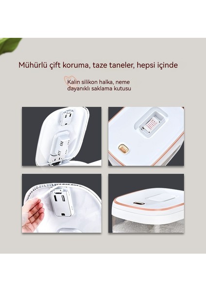 Büyük Kapasiteli Depolama Konteyneri Neme Dayanıklı Böceklere Dayanıklı Hafif Lüks Kapalı Pirinç Kovası (Yurt Dışından)