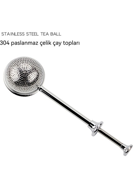 Çay Makinesi Paslanmaz Çelik Teleskopik Çay Topu Çay Filtresi Baharat Hazine Filtresi Çay Kalıntısı Sızıntısı (Yurt Dışından)