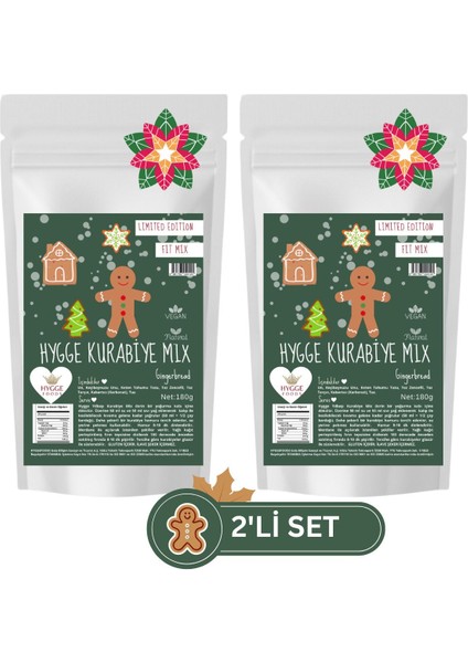 Tekno Trust Hygge Yılbaşı Kurabiye Mi x - Zencefilli Kurabiye Gingerbread Süpermi x Şeker Içermez Limited Edition