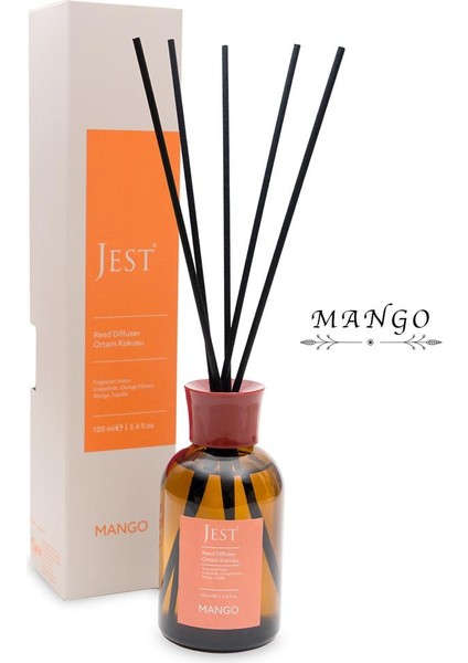 Mango Bambu Çubuklu Oda Ortam Kokusu 100 ml