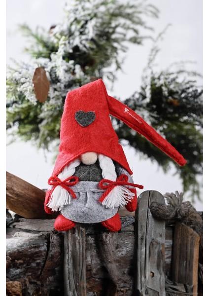 Tekno Trust Gnome Noel Süsü 2’li Set, Noel Baba Gnome Dekorasyon Seti
