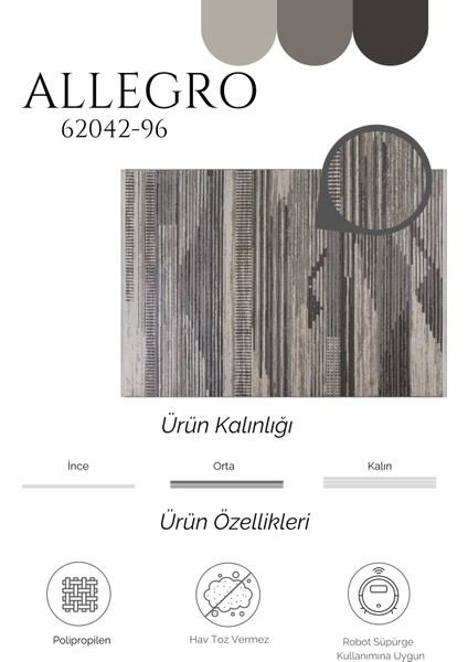Makine Halısı Agnello Halı Allegro 62042-96 fiyatları