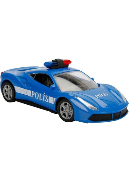 1:20 Uzaktan Kumandalı Suncon Polis Arabası 21 Cm. - Siyah-2