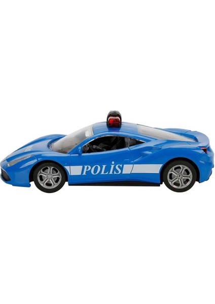 1:20 Uzaktan Kumandalı Suncon Polis Arabası 21 Cm. - Siyah-2
