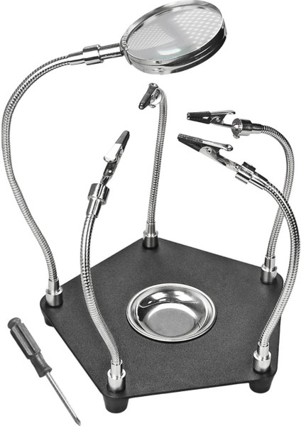 Helping Hands Lehimleme Istasyonu Büyüteçli 3x (Yurt Dışından)