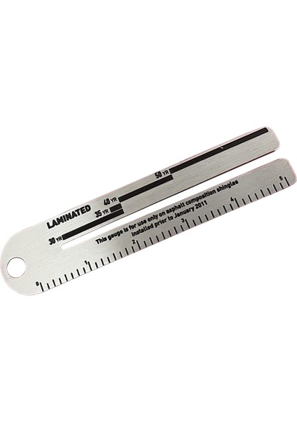 Shingle Gauge 5'' Yüksek Hassasiyetli Taşınabilir Paslanmaz Ölçüm Aleti (Yurt Dışından)