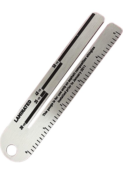 Shingle Gauge 5'' Yüksek Hassasiyetli Taşınabilir Paslanmaz Ölçüm Aleti (Yurt Dışından)