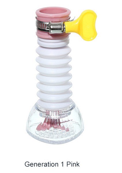 No.3 Tarzı Uzatılabilir Musluk Filtresi Döner Mutfak Duşu Musluk Başlığı Sıçrama Geçirmez Su Tasarrufu Nozulu Ev Musluk Uzatıcısı (Yurt Dışından)