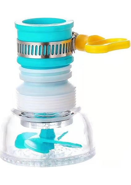 Mavi-B Tarzı 360 Derece Ayarlanabilir Musluk Uzatma Ağızlık Su Tasarrufu Püskürtücü Filtre Difüzör Mutfak Banyo Su Musluğu Aksesuarları (Yurt Dışından)