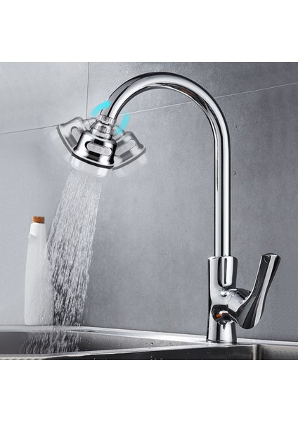 Gümüş 15CM Sert Stil Mutfak Bataryası Uzatılmış Yüksek Basınçlı Musluk Aerator Su Tasarrufu Musluğu Başlığı Adaptörü (Yurt Dışından) modelleri