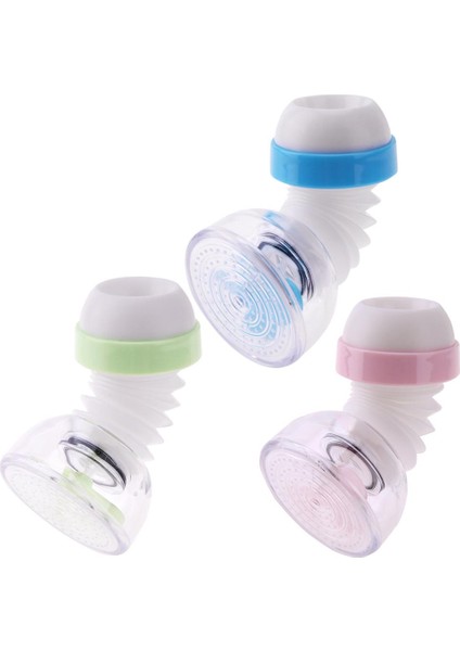 Mavi Stil 360 Derece Dönebilen Yaratıcı Musluk Mutfak Musluğu Başlığı Su Filtresi Adaptörü Su Arıtıcı Tasarrufu Musluk Aerator Duş Teleskopik Aracı (Yurt Dışından)