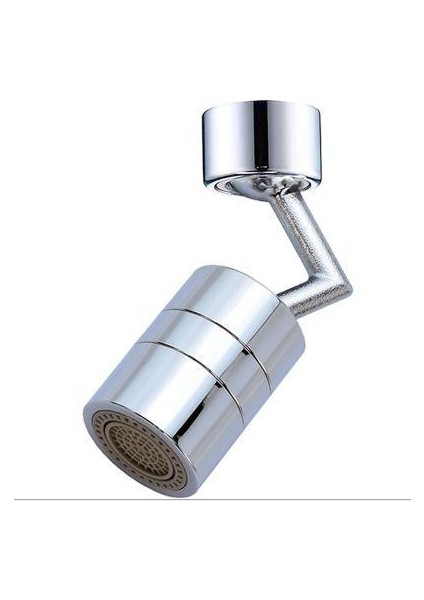 720TAP-2 Kafa Stili 720° Döner Musluk Başlığı Su Tasarrufu Için Evrensel Anti-Sıçrama Filtre Aerator Rotasyonlu Musluk Başlığı (Yurt Dışından)