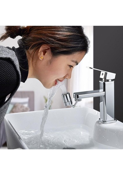 720TAP-2 Kafa Stili 720° Döner Musluk Başlığı Su Tasarrufu Için Evrensel Anti-Sıçrama Filtre Aerator Rotasyonlu Musluk Başlığı (Yurt Dışından) modelleri