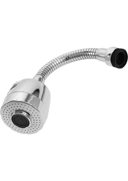 L Tarzı Dönebilen Su Tasarrufu Musluk Aparatı Gümüş Renkli Filtreli Su Musluğu Köpürtücü Aparat - E-Ticaret Başlığı (Yurt Dışından)