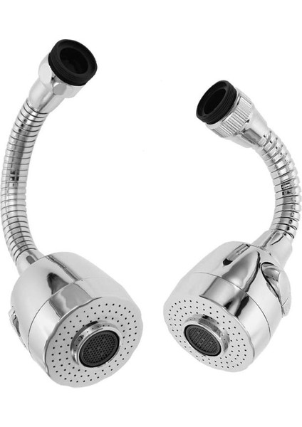 L Tarzı Dönebilen Su Tasarrufu Musluk Aparatı Gümüş Renkli Filtreli Su Musluğu Köpürtücü Aparat - E-Ticaret Başlığı (Yurt Dışından) indirimleri