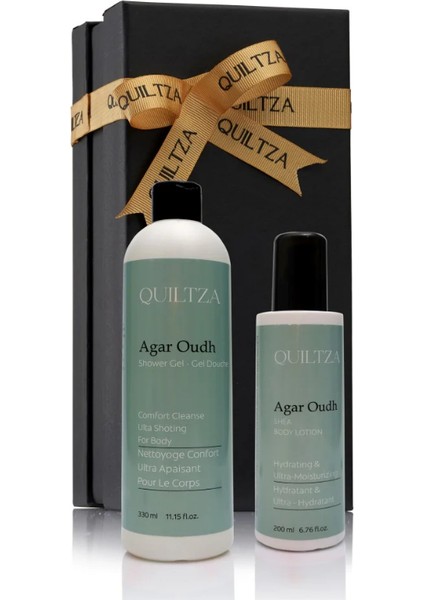 Agar Oudh Duş Jeli & El ve Vücut Losyonu 2li Set