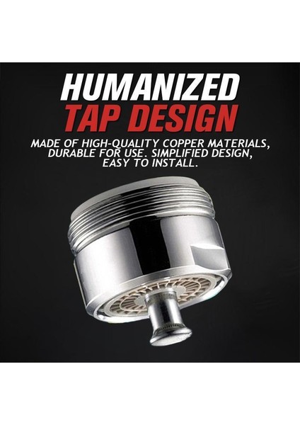 24 mm Dış Duş Stili Sueea® Nokta-Dokunma Su Tasarrufu Musluk Aeratori Su Tasarrufu Musluk Valfi Erkek Dişli Kabarcık Arıtıcı Su Parçaları (Yurt Dışından) fırsatları