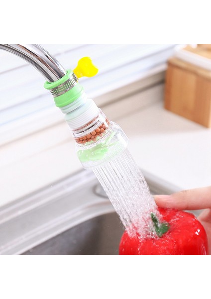 Yeşil - 3 Nesil Stil 360 Ayarlanabilir Esnek Mutfak Musluğu Uzatıcı Sıçrama Koruyucu Su Filtreli Çıkış Başlığı Tasarruf Tasarrufu Püskürtücü Filtre Diffüzörü (Yurt Dışından) modelleri