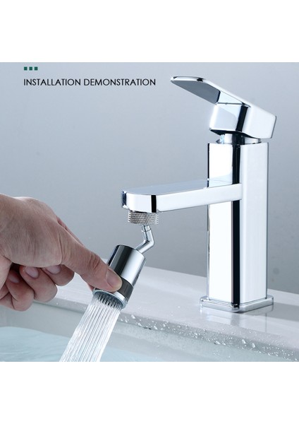 M24 Stili 720 Derece Dönebilen Mutfak Filtre Musluk Başlığı Su Tasarrufu Nozül Musluk Bağlantısı Için Aerator Su Diffüzörü - Türkçe E-Ticaret Başlığı (Yurt Dışından) fırsatları