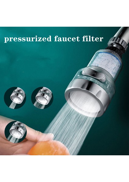No.3 Tarzı 360 Derece Dönebilen Mutfak Musluğu Aerator Su Tasarrufu Başlığı 3 Mod Ayarlanabilir Pp Pamuklu Püskürtücü Filtre Difüzörü Musluk Bağlantısı (Yurt Dışından) fiyatları