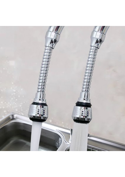 Kısa Stil 360° Dönebilen Mutfak Bataryası Uzatma Musluğu Aerator Su Tasarrufu Musluğu Difüzörü Musluk Nozulu (Yurt Dışından) modelleri