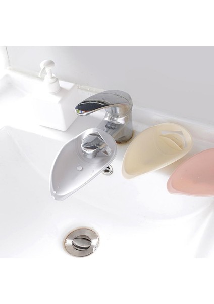 No.1 Tarzı Ev Silikon Musluk Uzatıcı Su Tasarrufu Yardımı Çocuklar Ellerini Yıkasın Cihaz Mutfak Banyo Aksesuarları Lavabo Musluk Uzatma (Yurt Dışından) fırsatları