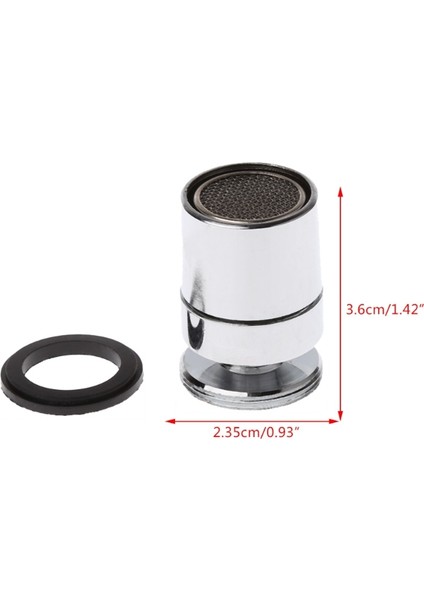 24MM Male Style 360 Derece Dönebilen Pirinç Su Tasarrufu Musluk Aerator Püskürtücü Ek Parça Jy Dropship (Yurt Dışından)