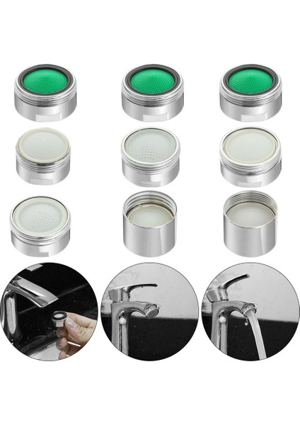 Erkek 24MM-TYPE3 Stili 1 Adet Su Tasarrufu Musluk Aeratörü Dişi Konu Erkek Konu Musluk Cihazı Difüzör Musluk Nozul Filtre Adaptörü Su Köpüğü (Yurt Dışından) fiyatları