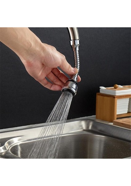 U Tarzı 360 Derece Musluk Uzatıcı Sıçrama Geçirmez Su Tasarrufu Abs Kısa Köpük Filtre Banyo Mutfak Aksesuarları (Yurt Dışından) fiyatları