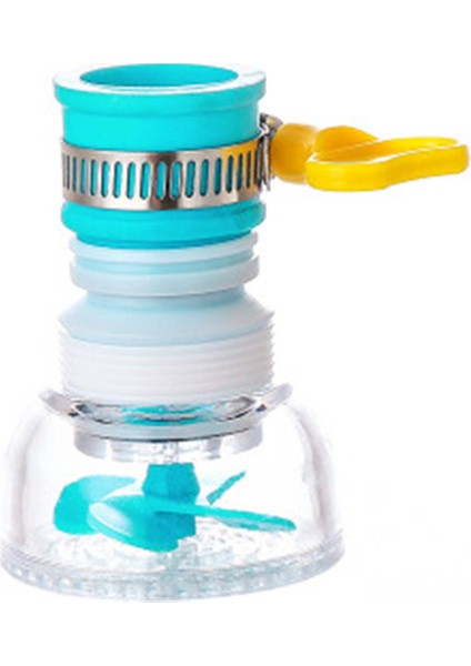 Mavi B Stili 360 Derece Ayarlanabilir Su Musluğu Uzatma Filtre Duş Banyo Bataryası Uzatma Su Tasarrufu Sıçrama Geçirmez Mutfak Aksesuarları (Yurt Dışından)