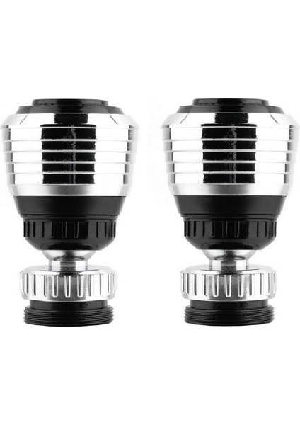 2 Adet B Tarzı Su Musluğu Kabarcık Döner Musluk Başlığı Su Bubbler Döner Su Tasarrufu Musluk Aerator Musluk Başlığı Filtre Dönüştürücü - (Yurt Dışından)